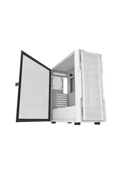 Zoko Amiral White DK431 4x12 Cm ARGB Fanlı Mesh Panel Temperli Cam E-ATX Bilgisayar Kasası