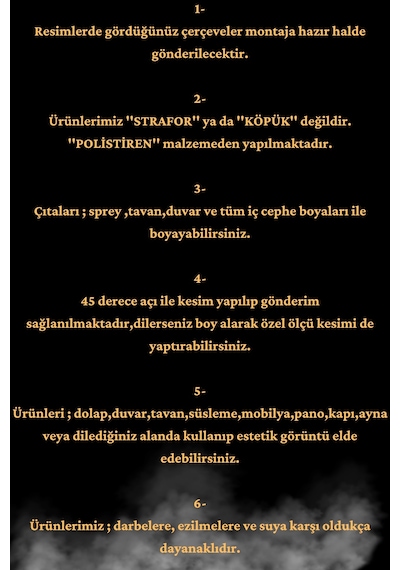 Amerikan Kapı Çıta Tasarımı Boyanabilir Çıta Hazır Kesim (ANKA112