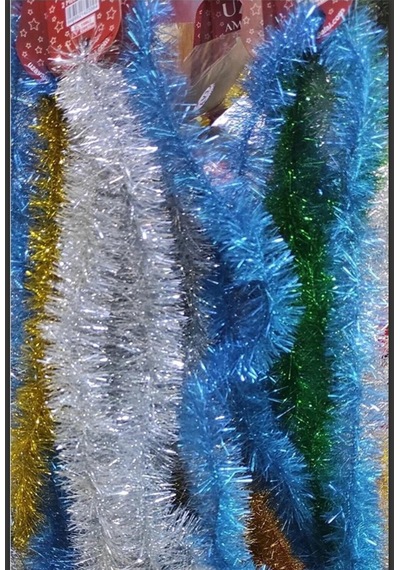 Yılbaşı Süsü Sim 2 Metre 5'li Paket Diğer