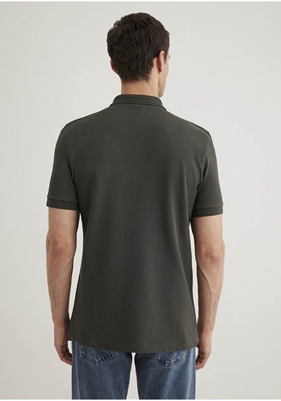 Mavi Koyu Yeşil Erkek T-shirt M064946-71587 Koyu Yeşil