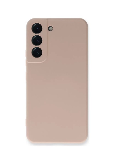 Newface Samsung Galaxy S23 Plus Kılıf Nano İçi Kadife Silikon - Pudra