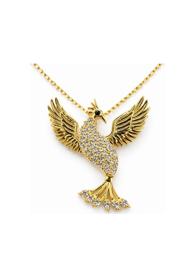 925 Ayar Gümüş Altın Rengi Kaplama Zirkon Taşlı Anka Kuşu Kolye Doğum Günü, Yıldönümü Hediyesi 42 Cm Altın - 818330882 Altın 925 Ayar Gümüş Altın Rengi Kaplama Zirkon Taşlı Anka Kuşu Kolye Doğum Günü, Yıldönümü Hediyesi 42 Cm Altın - 818330882 Altın
