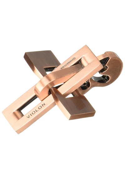 Metal Puzzle Cast Violon