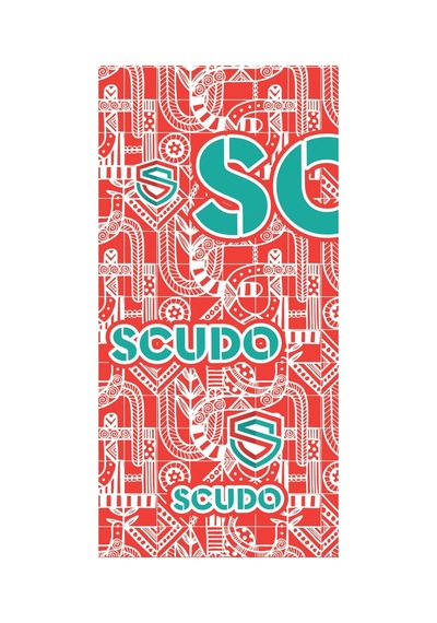 Scudo Güneş Koruyucu İkili Kolluk Red Art Kırmızı