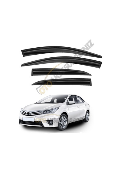 Cam Rüzgarlığı Fermeq Mugen Toyota Corolla 2013-2018 4lü