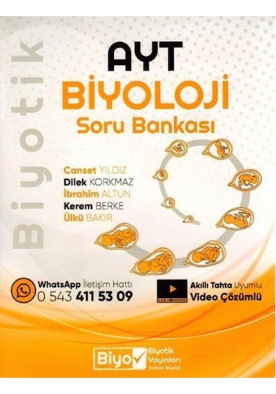 Ayt Biyoloji Biyotik Soru Bankası 2026