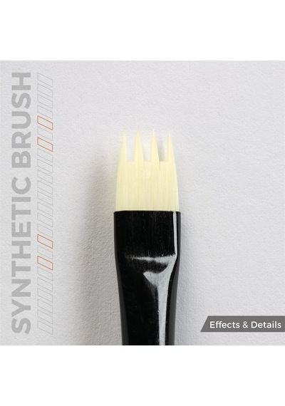 Ak B101 Eskitme Fırça Seti, Sentetik Kıllı, 5 Adet