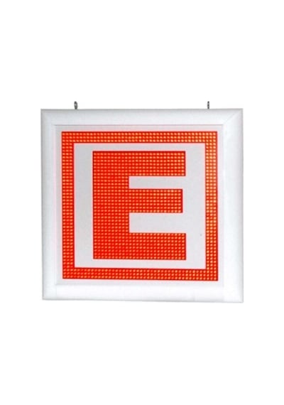 Eczane E Logo Led Tabela 60 X 60 Cm