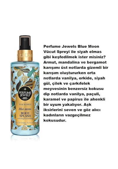 Eyüp Sabri Tuncer Blue Moon Serisi, Vücut Spreyi, Duş Jeli, Kolonya Ve Roll On, H-pro Hijyen Bergamot