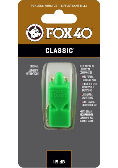 Fox 40 Classic Safety Düdük Neon Yeşil 9902-1400