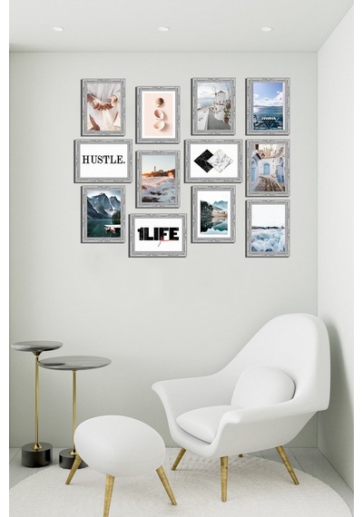 Modern Style 12 Parçalı Mdf Tablo Mck091 Çok Renkli - 713606159 Çok Renkli