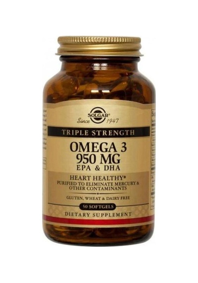 Solgar Omega-3 950 Mg 50 Kapsül