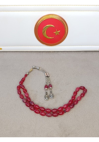 Hareli Sıkma Kehribar Tesbih Halil Koçak Usta Yapımı 90785680