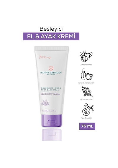 Bahar Babacan Besleyici El ve Ayak Bakım Kremi 75 ML