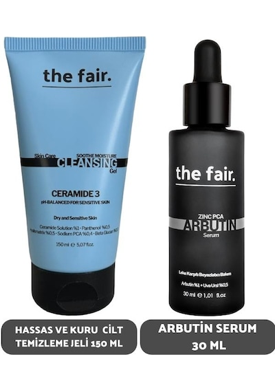 the fair. Ceramide 3 Hassas ve Kuru Ciltler İçin Yüz Temizleme Jeli 150 ML + Arbutin Serum 30 ML