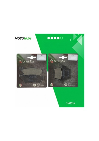 Husaberg Te 250 Ön Ve Arka Fren Balata Takımı Brenta Mtn6572