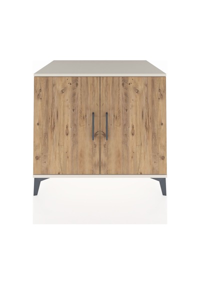 Kronos Şifonyer Tek Raflı 2 Kapaklı 88x59x80 Aytaşı-çam Aytaşı