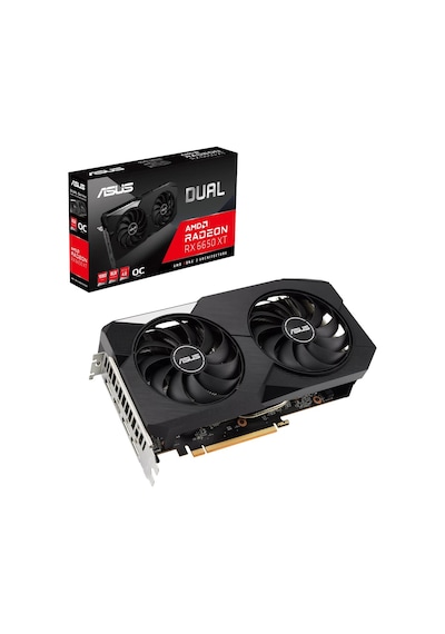 Asus AMD Radeon RX 6650 XT Dual OC DUAL-RX6650XT-O8G 8 GB GDDR6 128 Bit Ekran Kartı