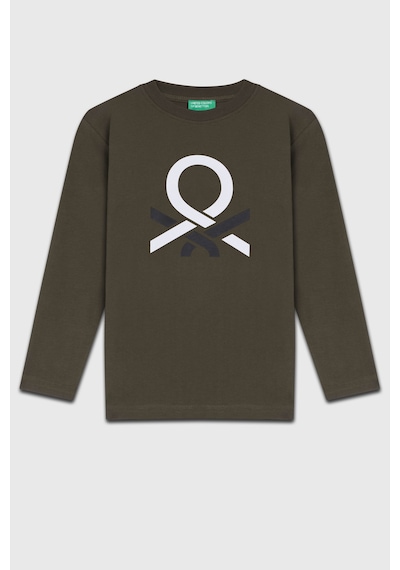 Name It Benetton Erkek Çocuk Uzun Kollu Tshirt Bnt-b23337 Haki