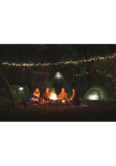 Easy Camp Bolide 400 Teepee 4 Kişilik Yüksek Aile Çadırı Yeşil
