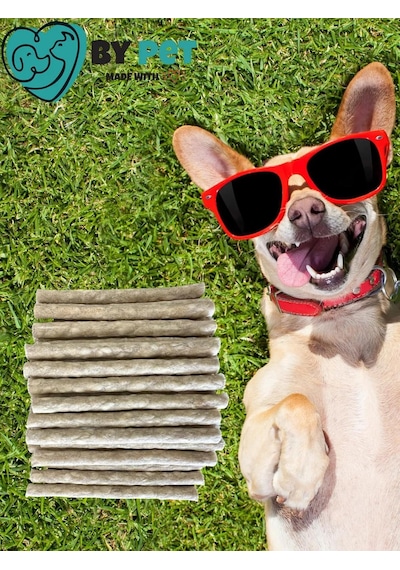 Doğal İşkembeli Köpek Ödül Maması, Köpek Munchy Çubuk 40 Adet