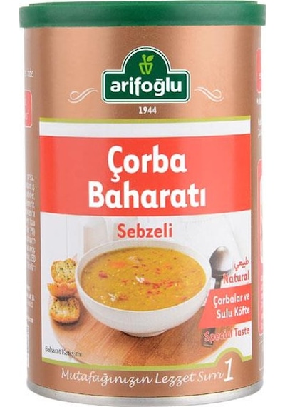 Arifoğlu Sebzeli Çorba Baharatı Teneke 150 G