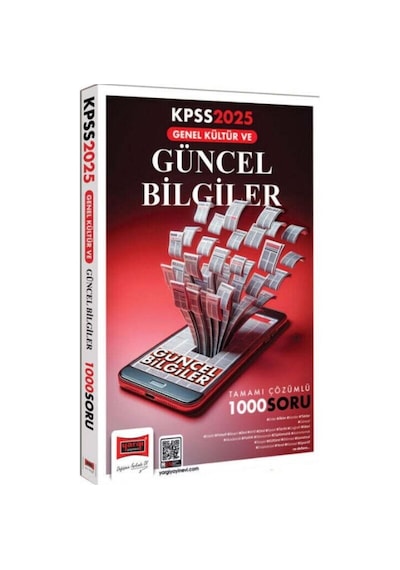 Yargı Yayınları 2025 Kpss Genel Kültür Güncel Bilgiler Tamamı Çözümlü 1000 Soru