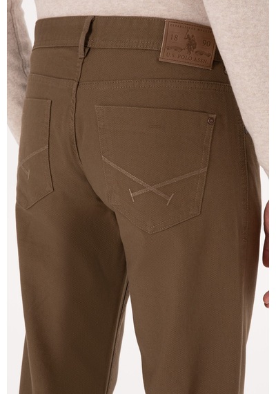 U.S. Polo Assn. Erkek Kanvas / Chino Pantolon 2237477 Haki