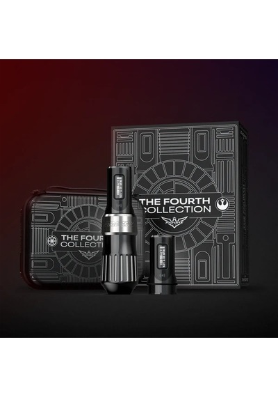 Fk Irons Flux Max The Fourth Collection Dark Edition 4.0mm Çift Bataryalı Kablosuz Dövme Makinesi - Siyah