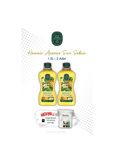 Hawaii Ananas X2 1.5l Sıvı Sabun Ve Rosıe