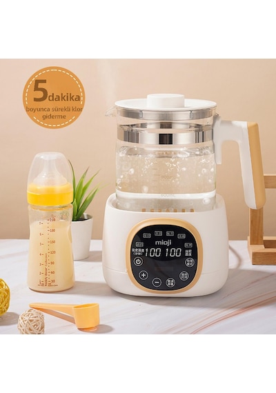 Mioji Mio K99 Çok Fonksiyonlu Isı Kontrolü LED Ekranlı Elektrikli Mama Kettle