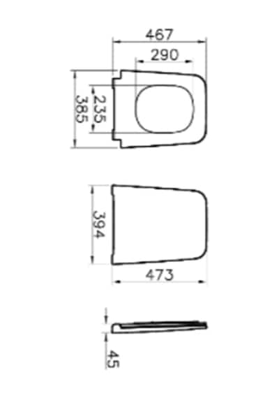 VitrA Equal Klozet Kapağı 119-003r009 Slim - Duroplast - Üstten Sıkmalı - Yavaş Kapanır - Kolay Sök-tak - Metal Menteşeli - Beyaz VitrA Equal Klozet Kapağı 119-003r009 Slim - Duroplast - Üstten Sıkmalı - Yavaş Kapanır - Kolay Sök-tak - Metal Menteşeli - Beyaz