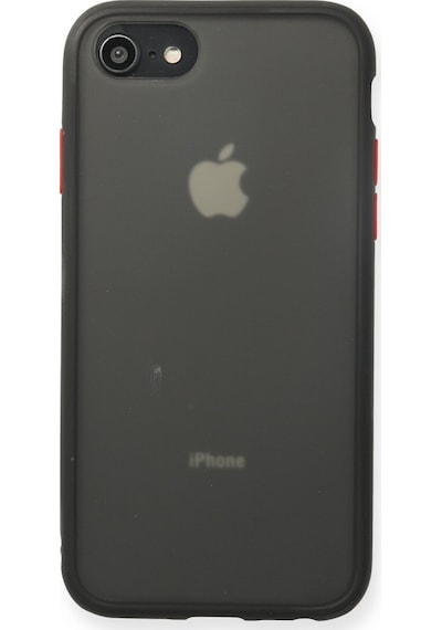 Apple Uyumlu iPhone 7 Uyumlu Kılıf Montreal Silikon Kapak - Siyah