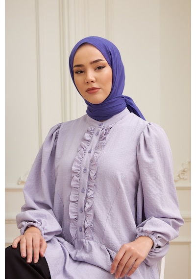 Silk Home Organik Jazz Şal 78003-22 Eflatun