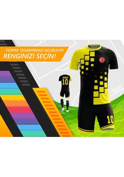 Acr Giyim Kişiye Özel Futbol Forması - Dizayn : Dijital