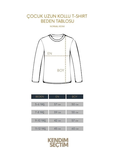 Siyah Uzun Kollu Çocuk T-shirt Kara Kartal Gücenme Baskılı T-shirt 001