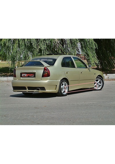 Hyundai Accent Milenyum Marşpiyel Sağ Sol Takım Fiberglass Boyasız