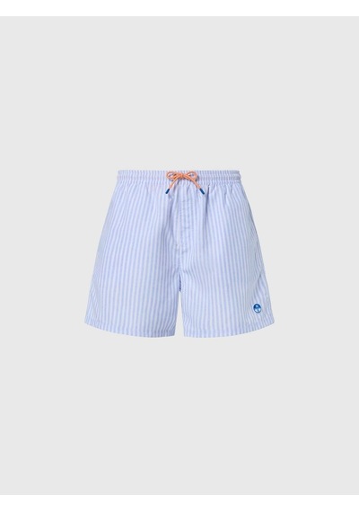 North Sails Allover Volley Erkek Deniz Şortu 40cm-33358 Açık Mavi