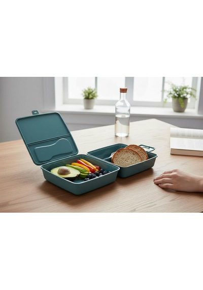 Bölmeli Sağlıklı Saklama Ve Yemek Kabı - Bpa Sız Sağlıklı - Kilit Kapak - Taşınabilir Lunchbox- Su Yeşili Çok Renkli Bölmeli Sağlıklı Saklama Ve Yemek Kabı - Bpa Sız Sağlıklı - Kilit Kapak - Taşınabilir Lunchbox- Su Yeşili Çok Renkli