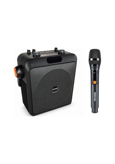 Rose Voice Hp-503-e 70 Watt Kablosuz El Mikrofonlu Usb-sd-bluetooth Taşınabilir Ses Sistemi