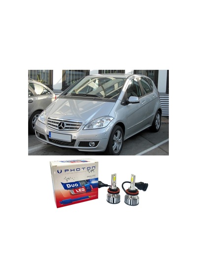 Mercedes A W169 Led Xenon Uzun Far Ampulü H7 Duo Yeni Seri Beyaz