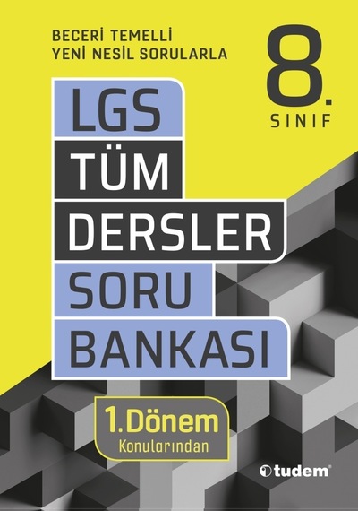 Tudem 8. Sınıf 1. Dönem Tüm Dersler Soru  Bankası