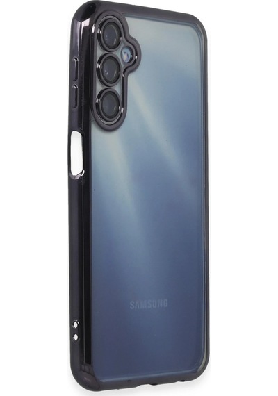 Ilkeshop Newface Samsung Galaxy Uyumlu A15 4g Kılıf Razer Lensli Silikon - Mor