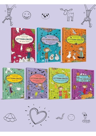 Lotta'Nın Günlüğü Serisi Takım Set Ciltli 7 Kitap
