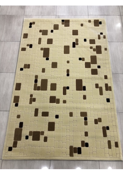 Saray Halı Vizyon 10327 A 200X300 Krem Kahve 6 M2 Halı !