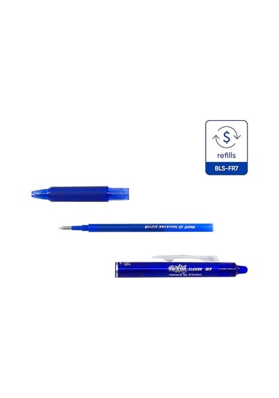 Blrt-fr7-l Frixion Clicker Kalem, Mavi Genel