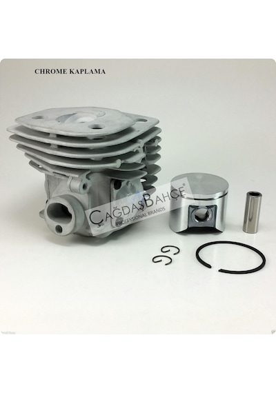 Husqvarna 359 Testere Chrome Silindir Piston Seti 47 Mm