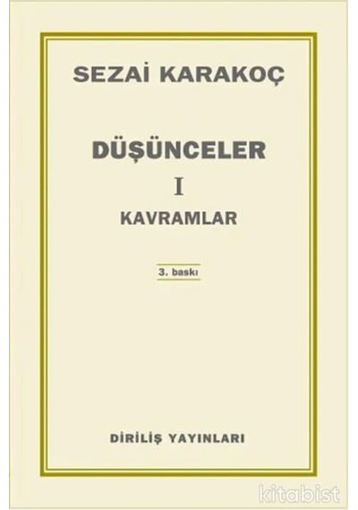 Düşünceler 1 Sezai Karakoç