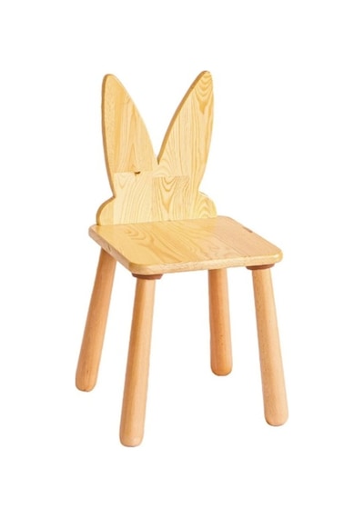 Wood&Joy Sandalye (Tavşan) Kahverengi