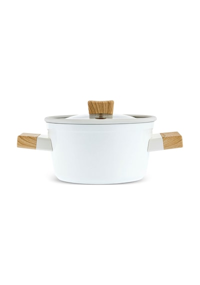 Karaca x Refika Swiss Crystal Creamy Wood Tencere 20 Cm